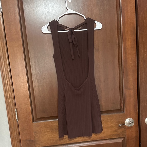 Princess Polly Chocolate Sleeveless Mini Dress - Picture 2 of 7